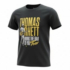 Thomas Rhett Bring The Bar To You Tour T Shirt Black Size L Graphic Tee